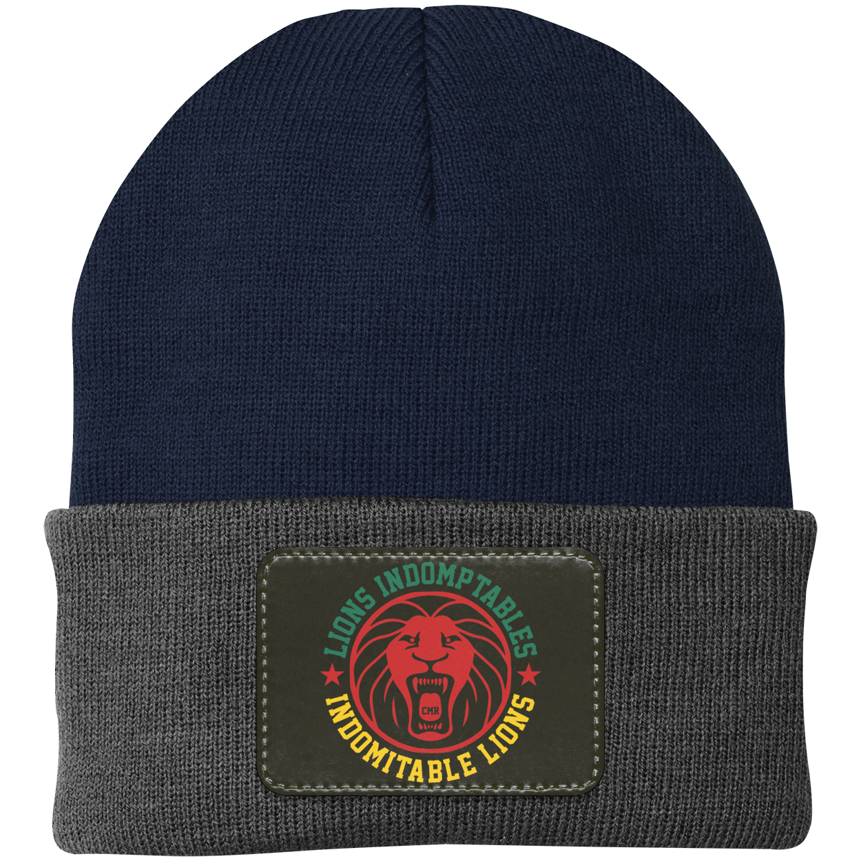 Cameroon Football Team Emblem Patch Knit Cap