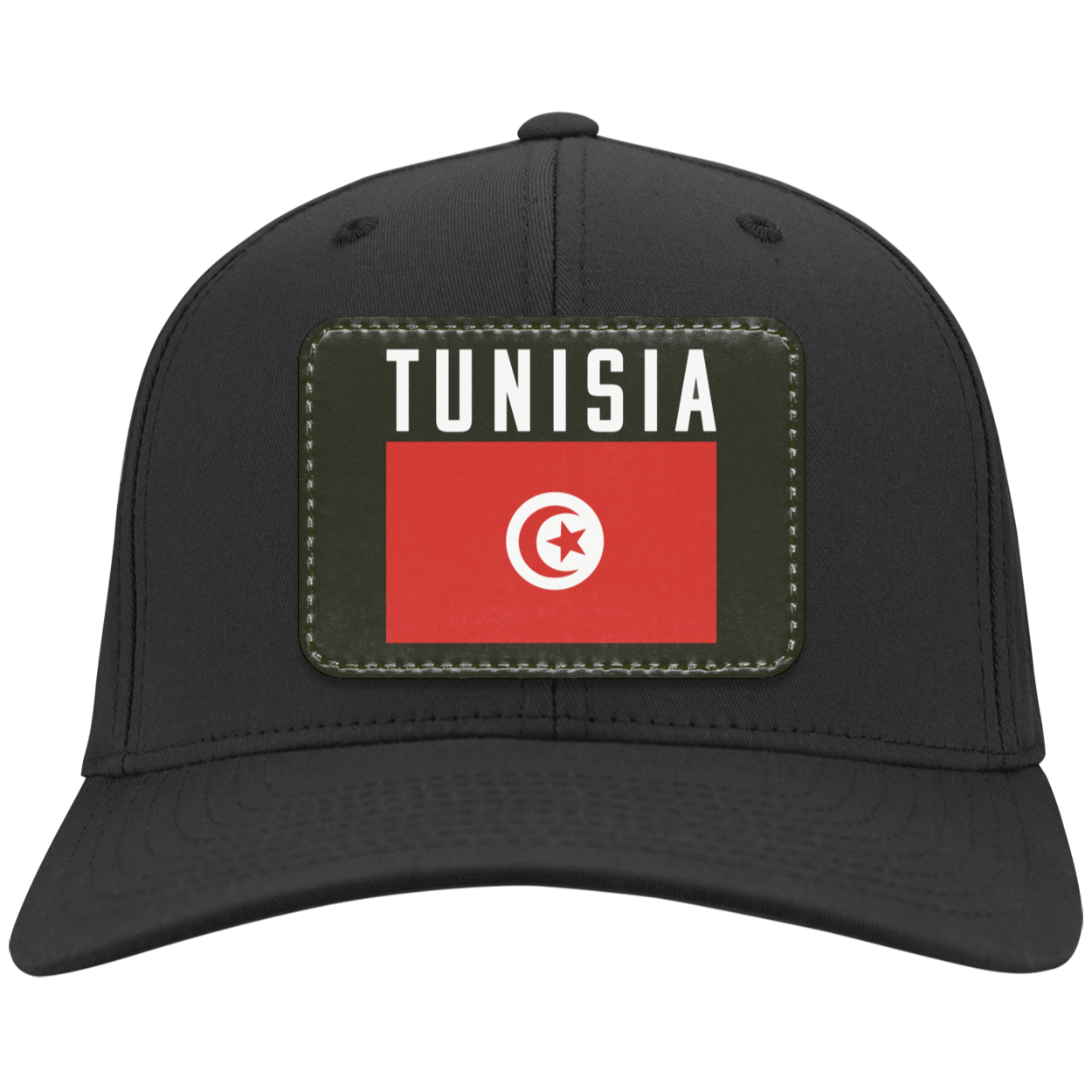 Tunisia Football Team Emblem Patch Twill Cap