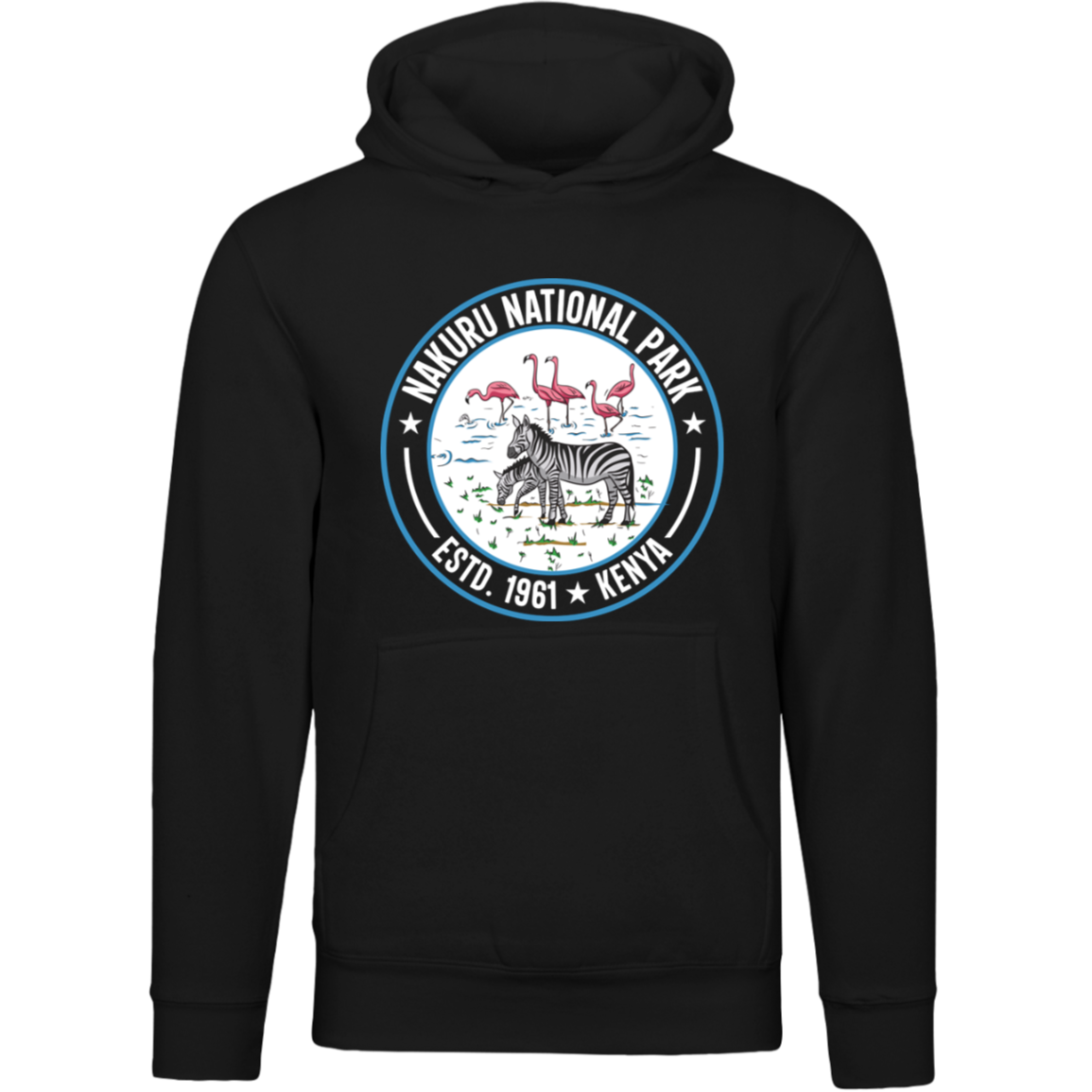 Nakuru National Park Kenya Unisex Pullover Hoodie