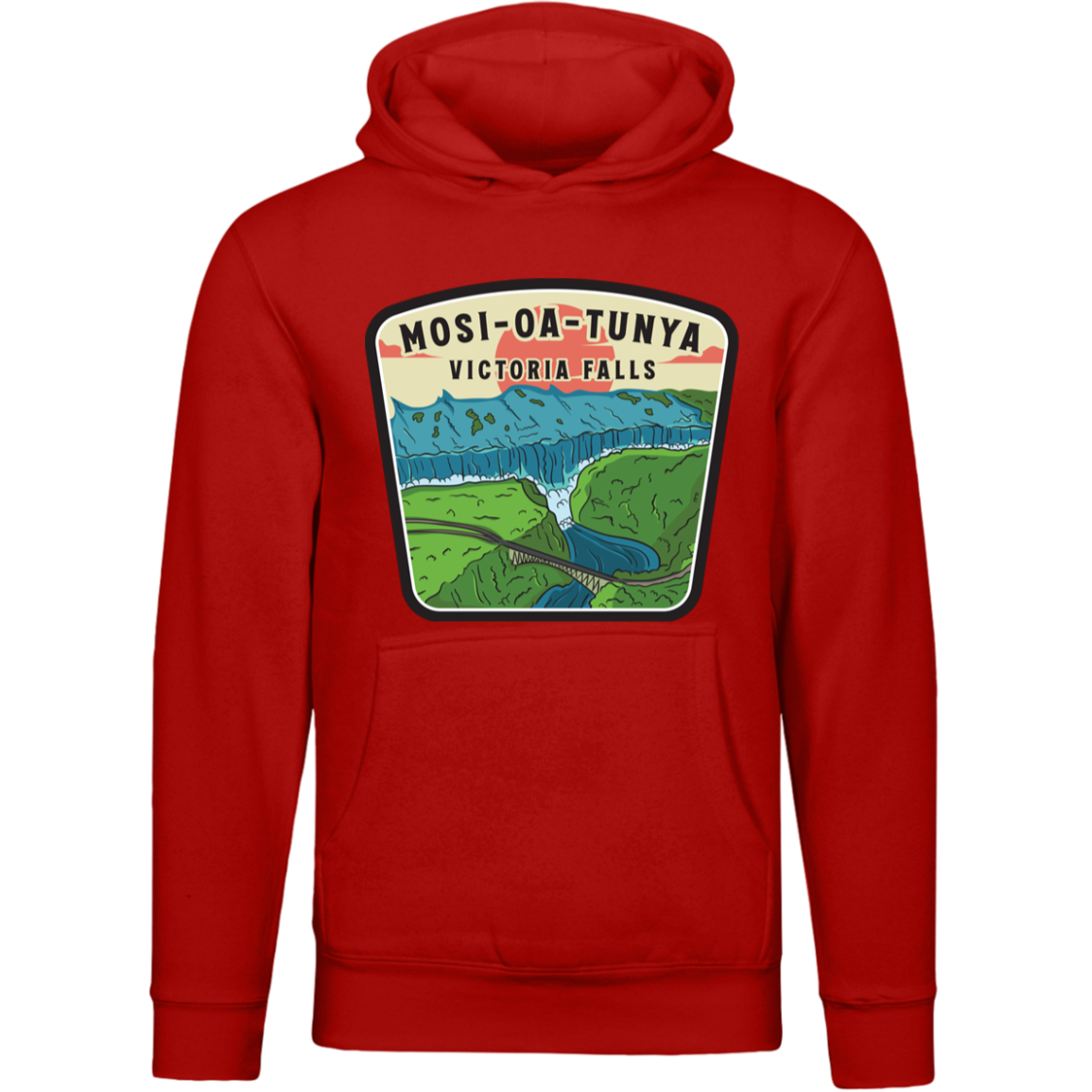 Mosi-oa-Tunya Victoria Falls Unisex Pullover Hoodie