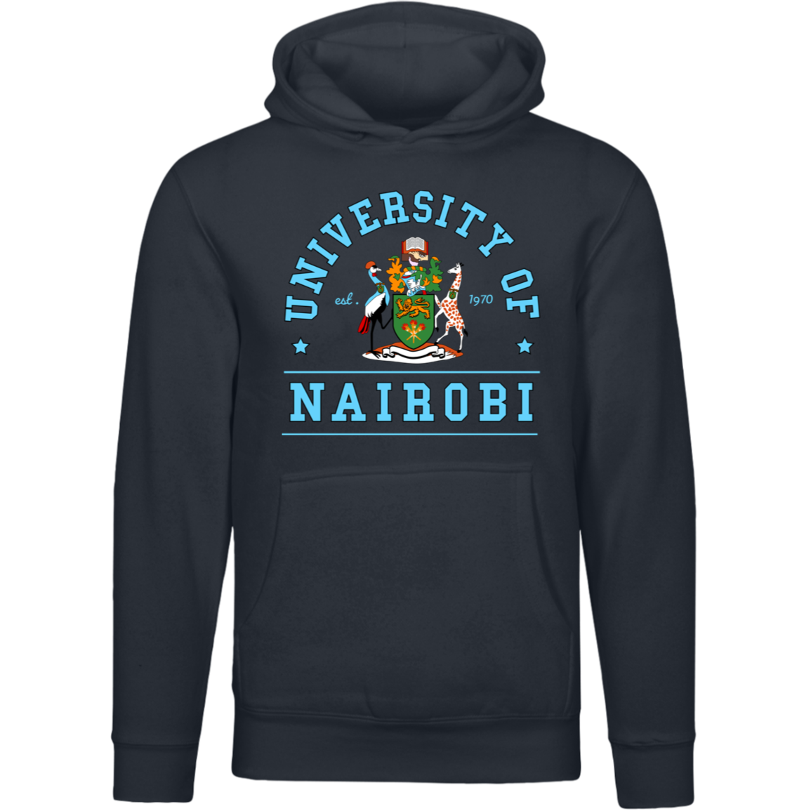 University of Nairobi (UoN) Kenya Unisex Pullover Hoodie