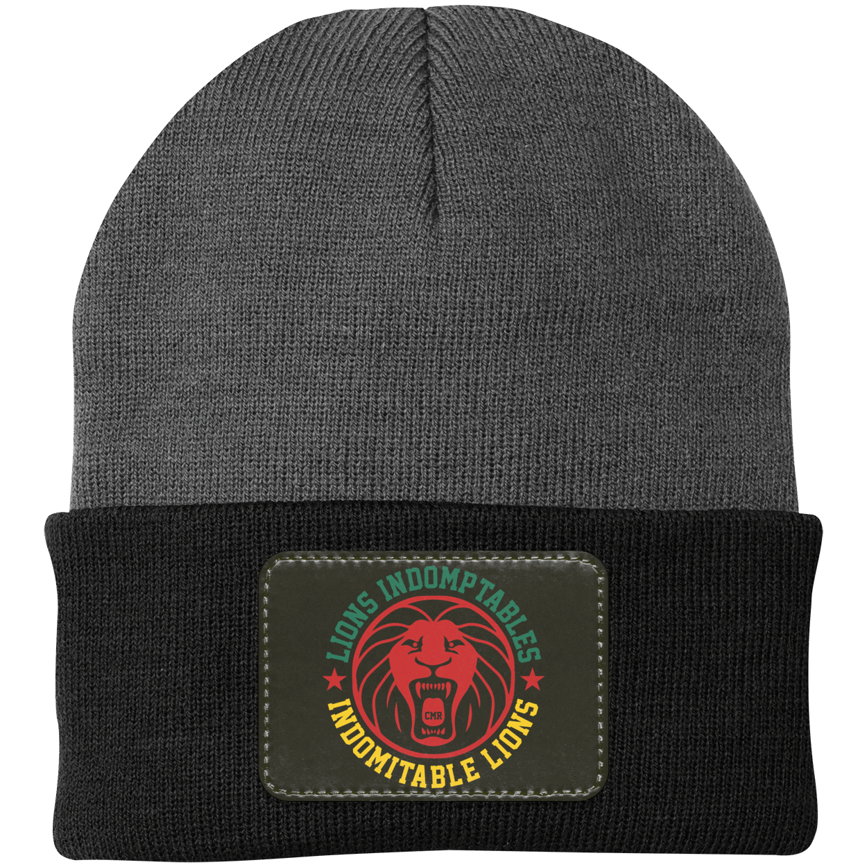 Cameroon Football Team Emblem Patch Knit Cap