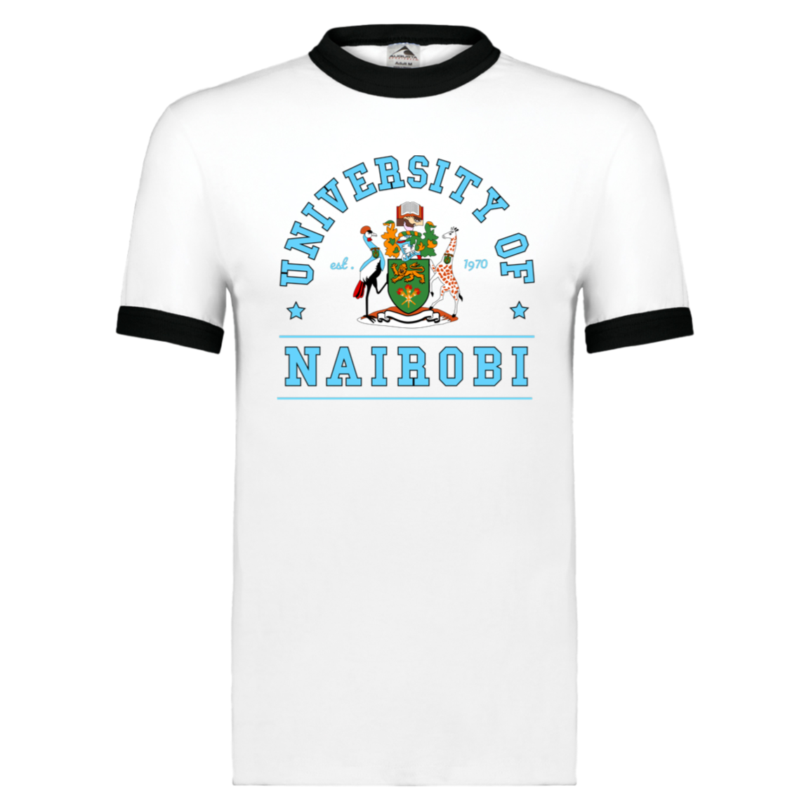 University of Nairobi (UoN) Kenya Ringer T-Shirt (Unisex)