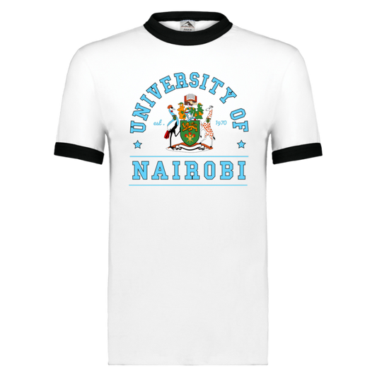 University of Nairobi (UoN) Kenya Ringer T-Shirt (Unisex)