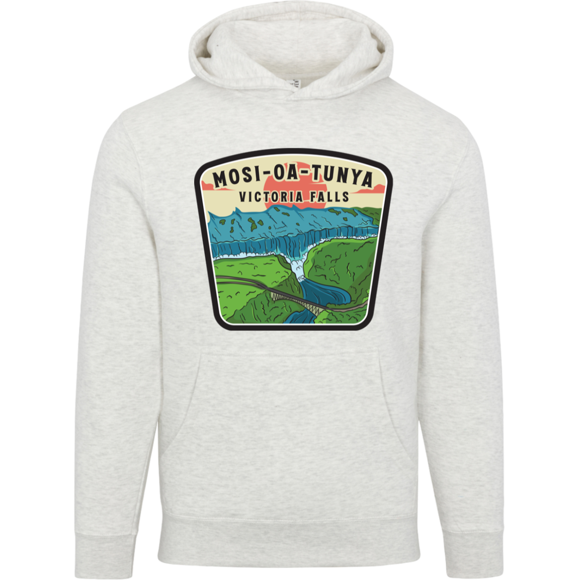 Mosi-oa-Tunya Victoria Falls Unisex Pullover Hoodie