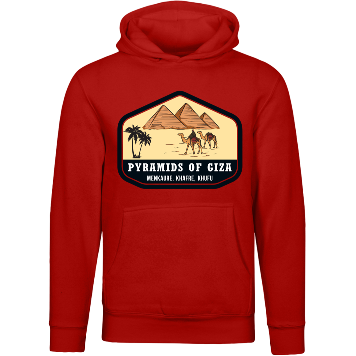 The Pyramids of Giza Unisex Pullover Hoodie