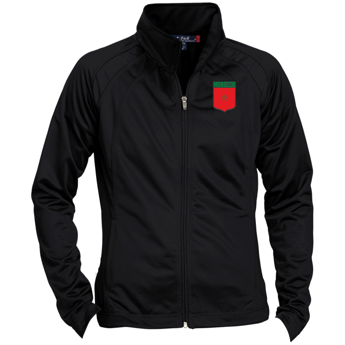 Morocco Football Team Emblem Women's Track Jacket