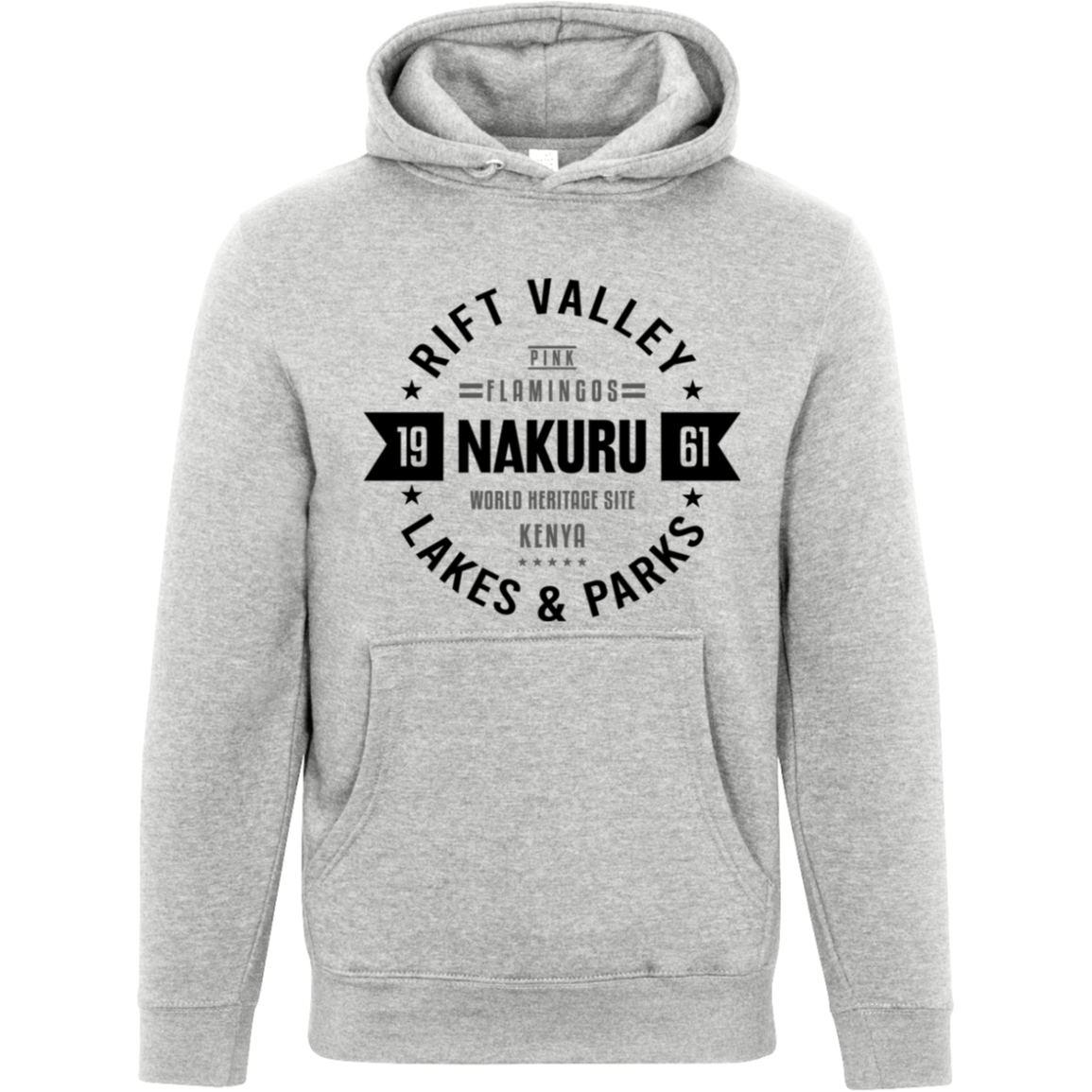 Nakuru 1961 Rift Valley Lakes & Parks Unisex Pullover Hoodie