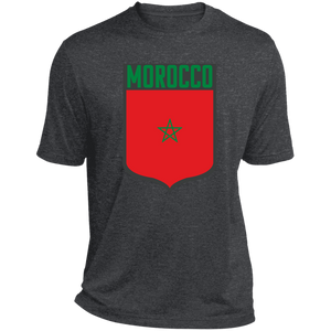 Morocco Football Team Emblem Men's Sports T-Shirt