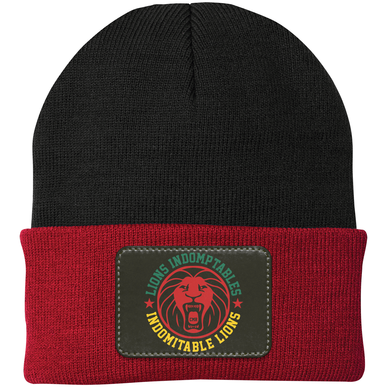 Cameroon Football Team Emblem Patch Knit Cap