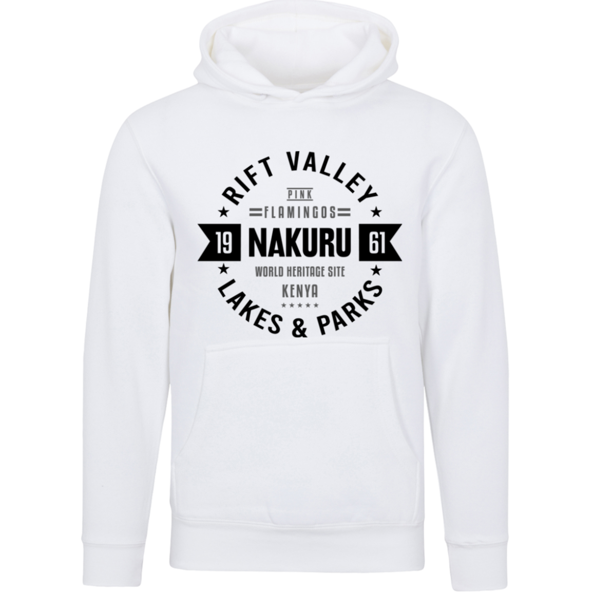 Nakuru 1961 Rift Valley Lakes & Parks Unisex Pullover Hoodie