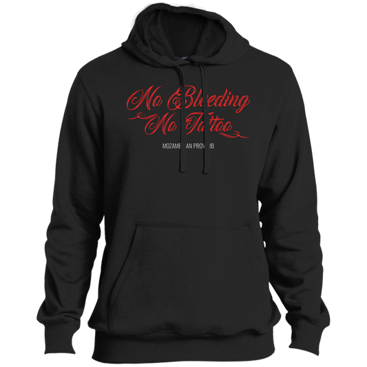 No Bleeding No Tattoo Men's Pullover Hoodie