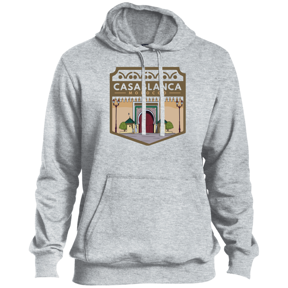 Casablanca Riad Morocco Men's Pullover Hoodie