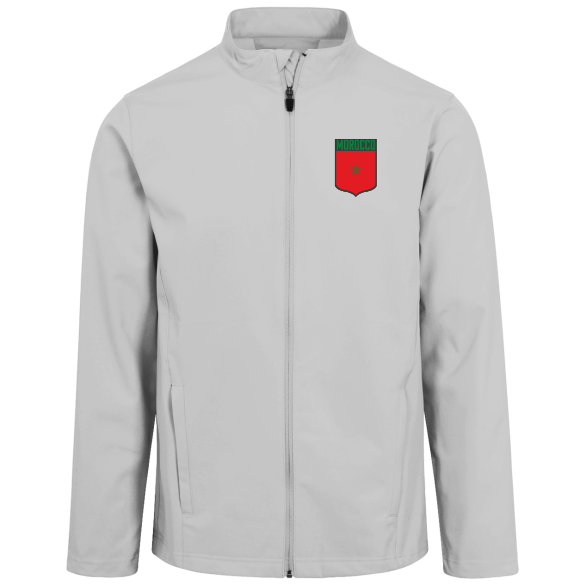 Morocco Football Team Emblem Men's Leader Soft Shell Jacket