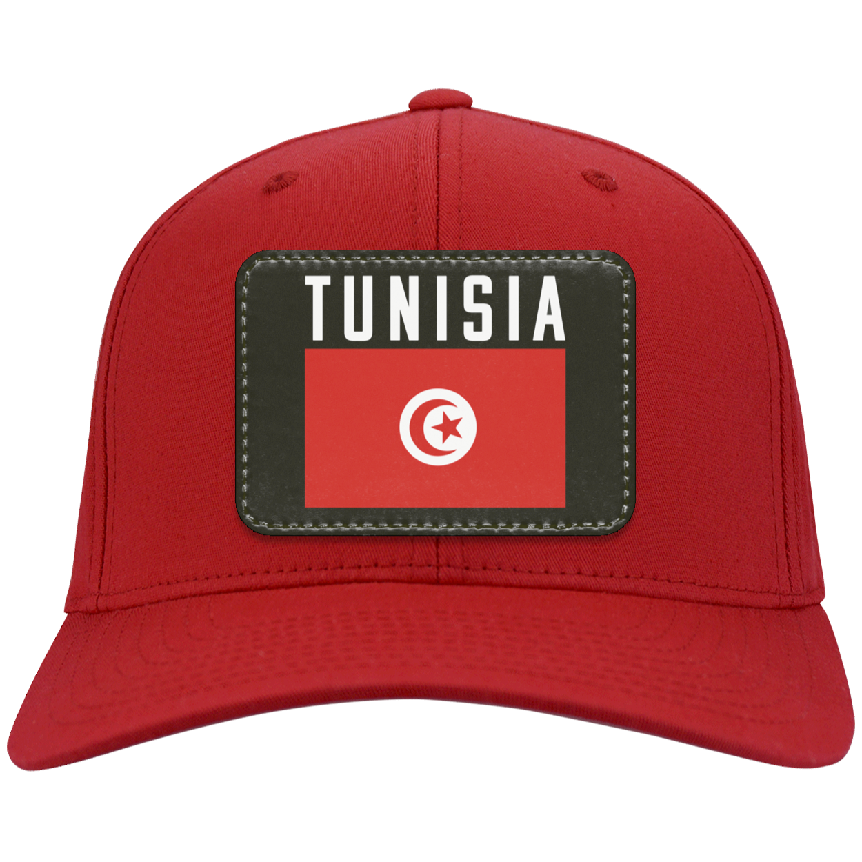 Tunisia Football Team Emblem Patch Twill Cap