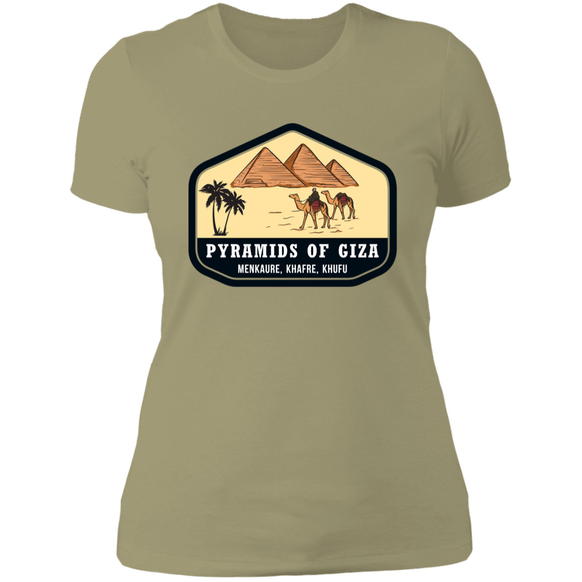 The Pyramids of Giza Women's Classic T-Shirt