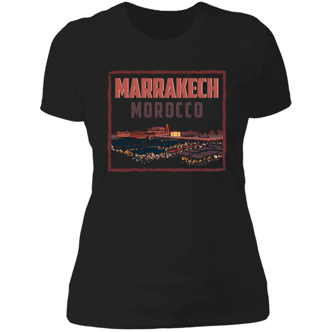 Marrakech Square Morocco Women's Classic T-Shirt