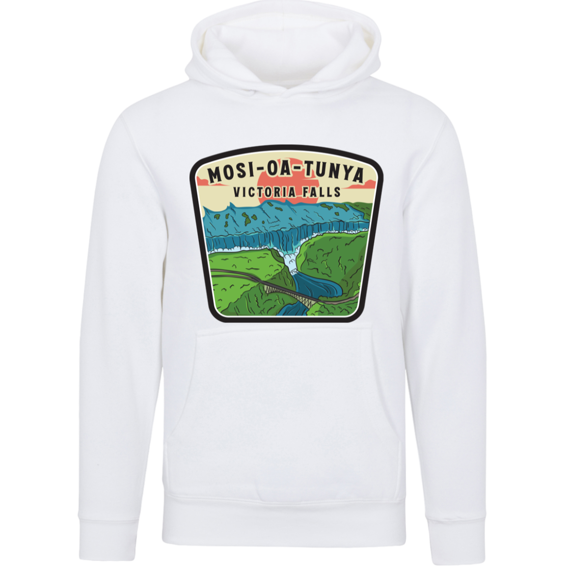 Mosi-oa-Tunya Victoria Falls Unisex Pullover Hoodie