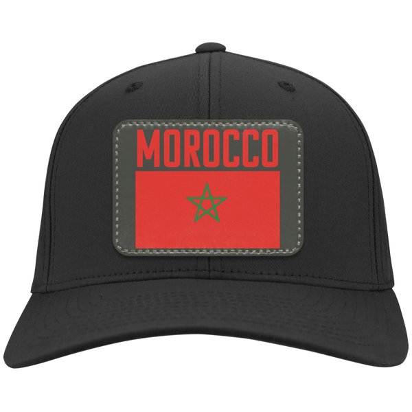 Moroccan Football Team Emblem Patch Twill Cap