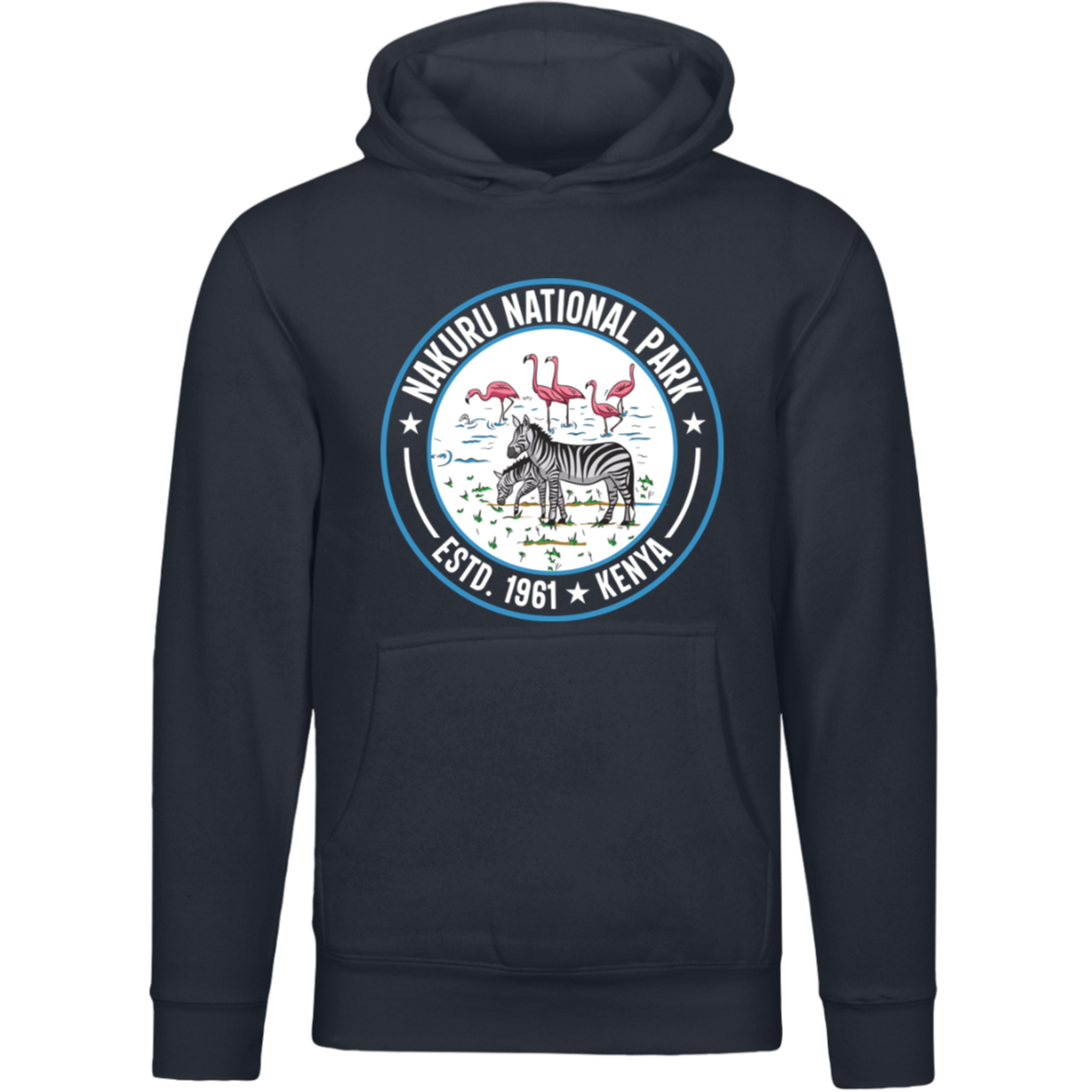 Nakuru National Park Kenya Unisex Pullover Hoodie