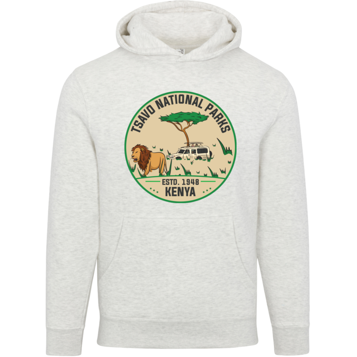 Tsavo National Parks Unisex Pullover Hoodie