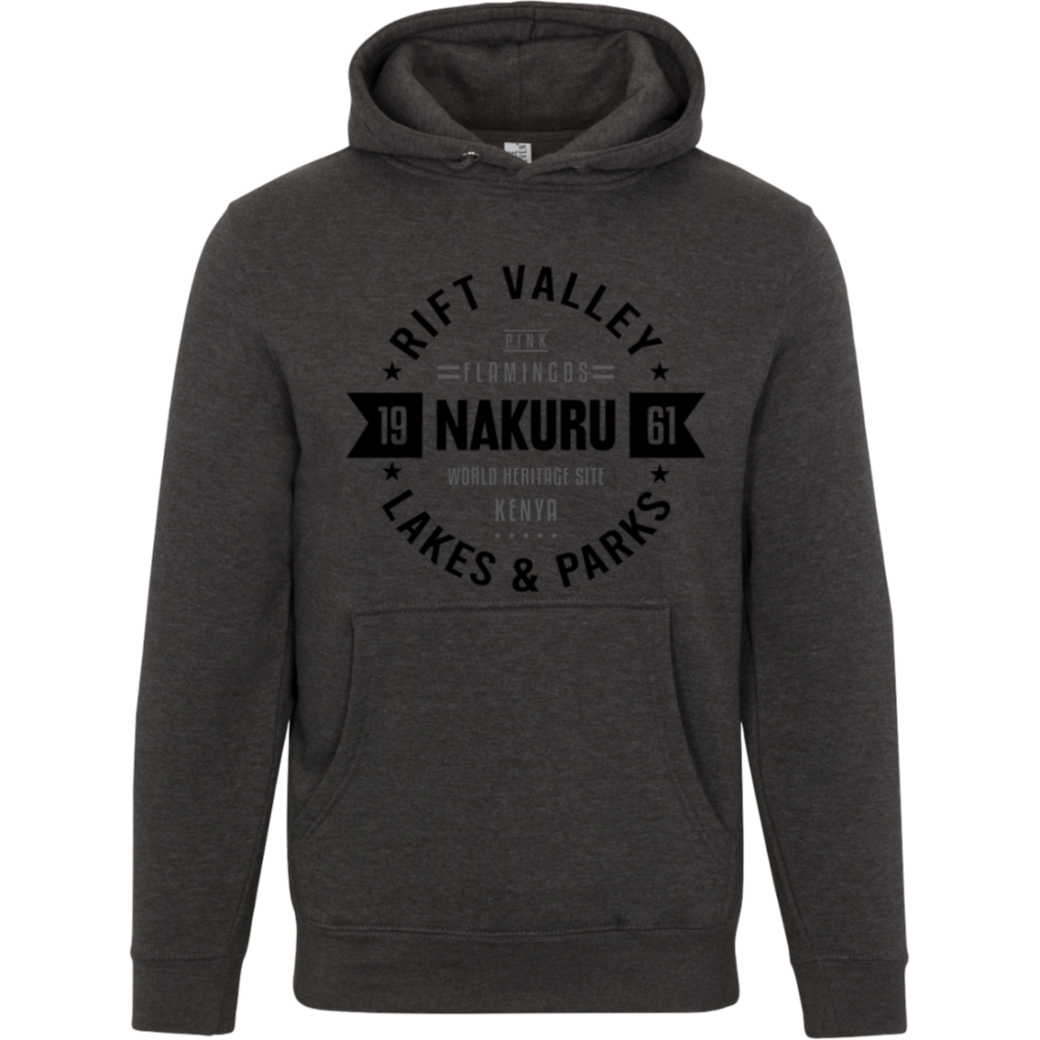 Nakuru 1961 Rift Valley Lakes & Parks Unisex Pullover Hoodie