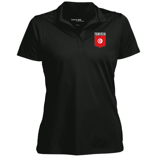 Tunisia Football Team Emblem Women's Sport Polo