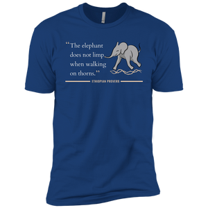 The Elephant Doesn't Limp When Walking on Thorns Kids' Classic T-Shirt