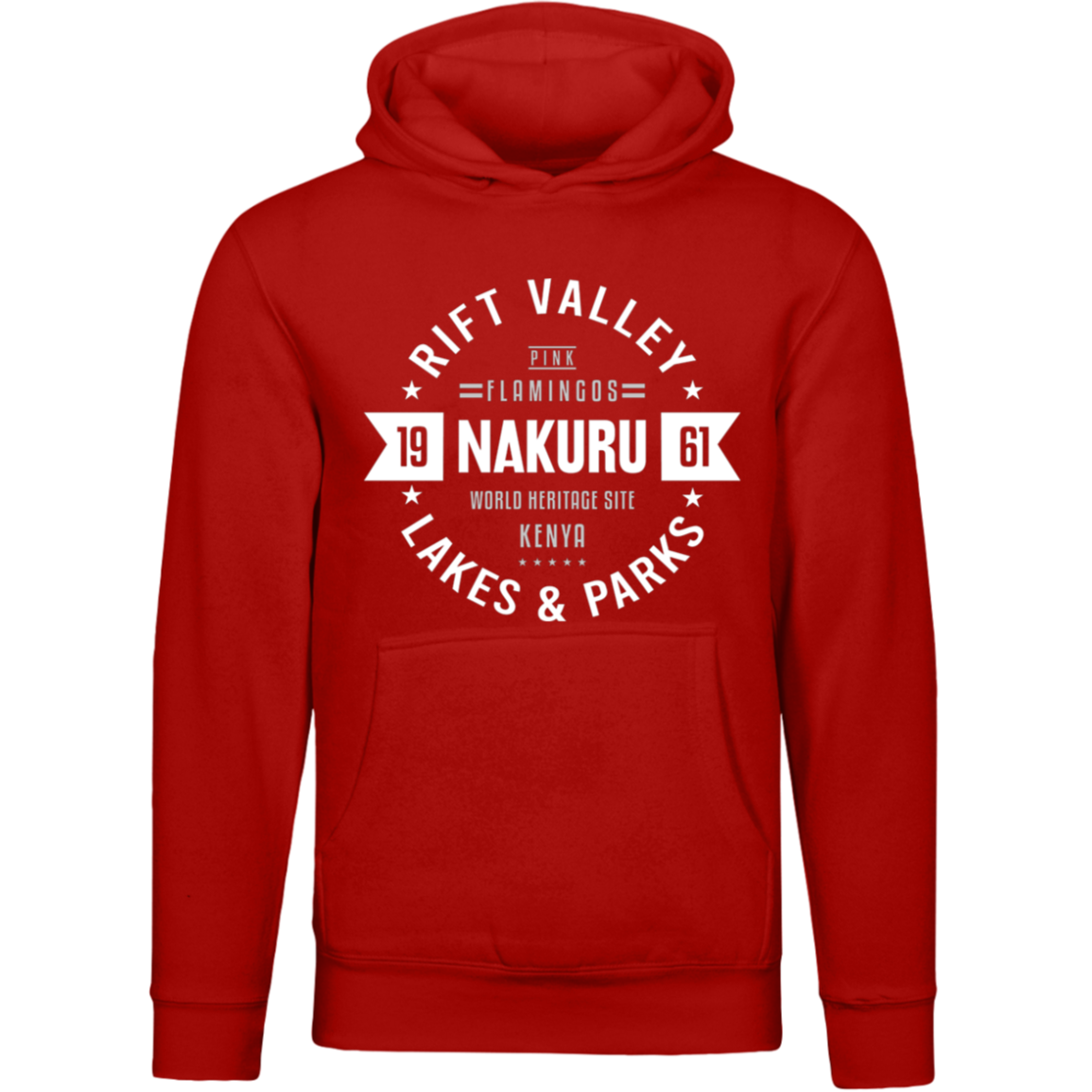 Nakuru 1961 Rift Valley Lakes & Parks Unisex Pullover Hoodie