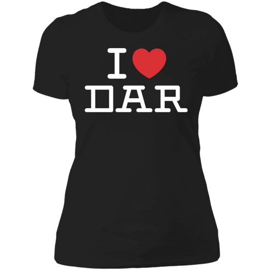 I love Dar Es Salaam (DAR) Tanzania Women's Classic T-Shirt