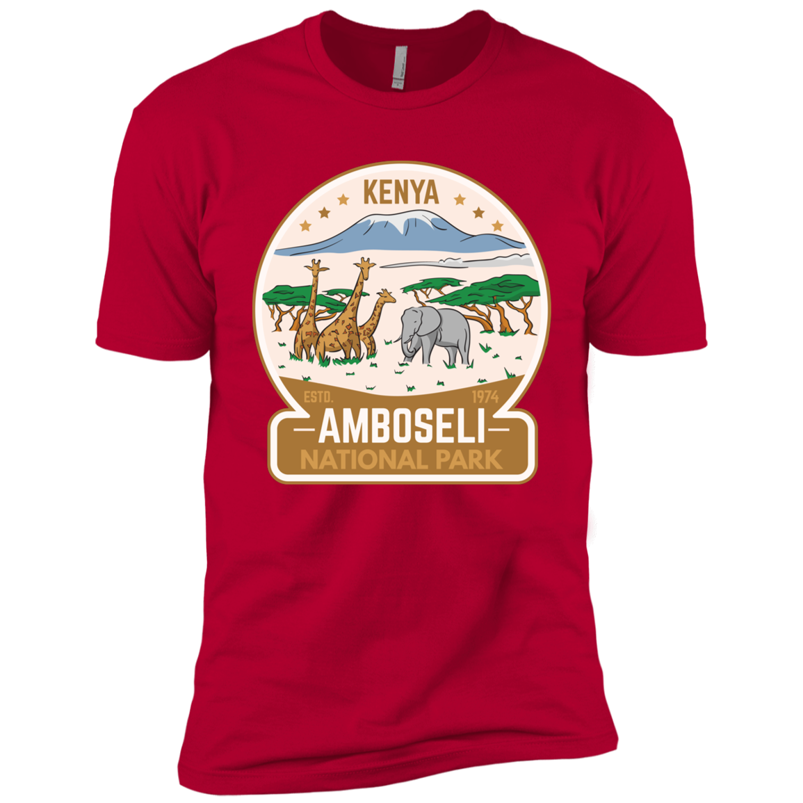 Amboseli National Park Kenya Kids' Classic T-Shirt