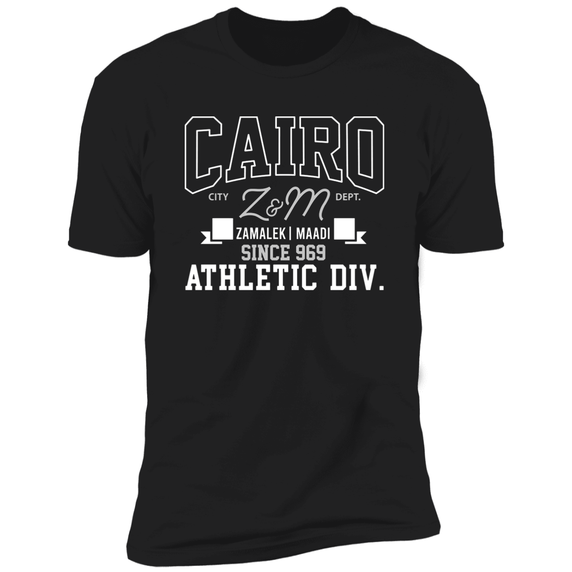 Cairo Z&M (Zamalek & Maadi) Athletic Div. Classic T-Shirt (Unisex)