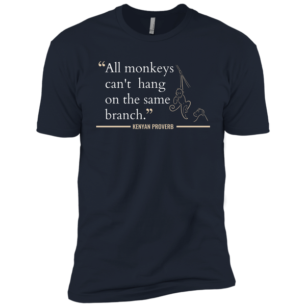 All Monkeys Can't Hang On the Same Branch Kids' Classic T-Shirt