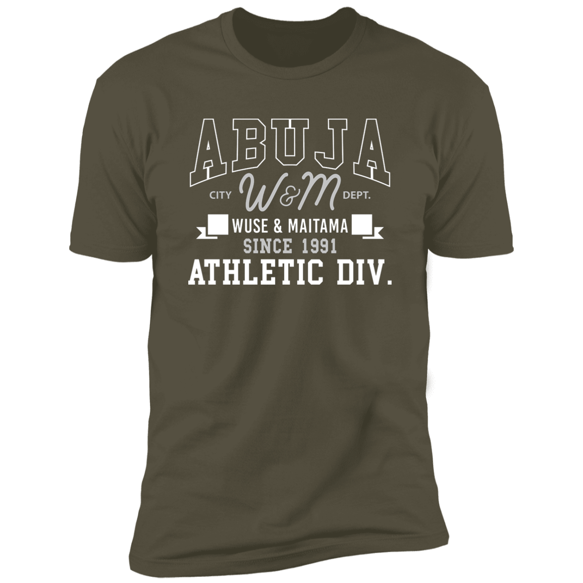 Abuja W&M Athletic Classic T-Shirt (Unisex)