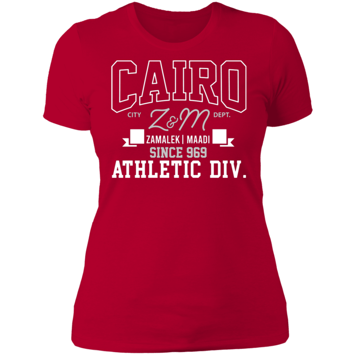 Cairo Z&M (Zamalek & Maadi) Athletic Div. Women's Classic T-Shirt