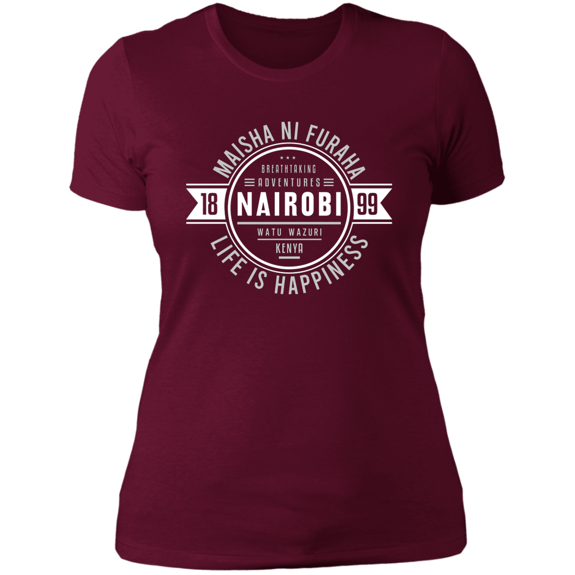 Nairobi Maisha Ni Furaha 1899 Women's Classic T-Shirt