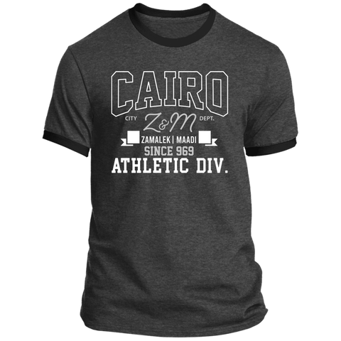 Cairo Z&M (Zamalek & Maadi) Athletic Div. Ringer T-Shirt (Unisex)