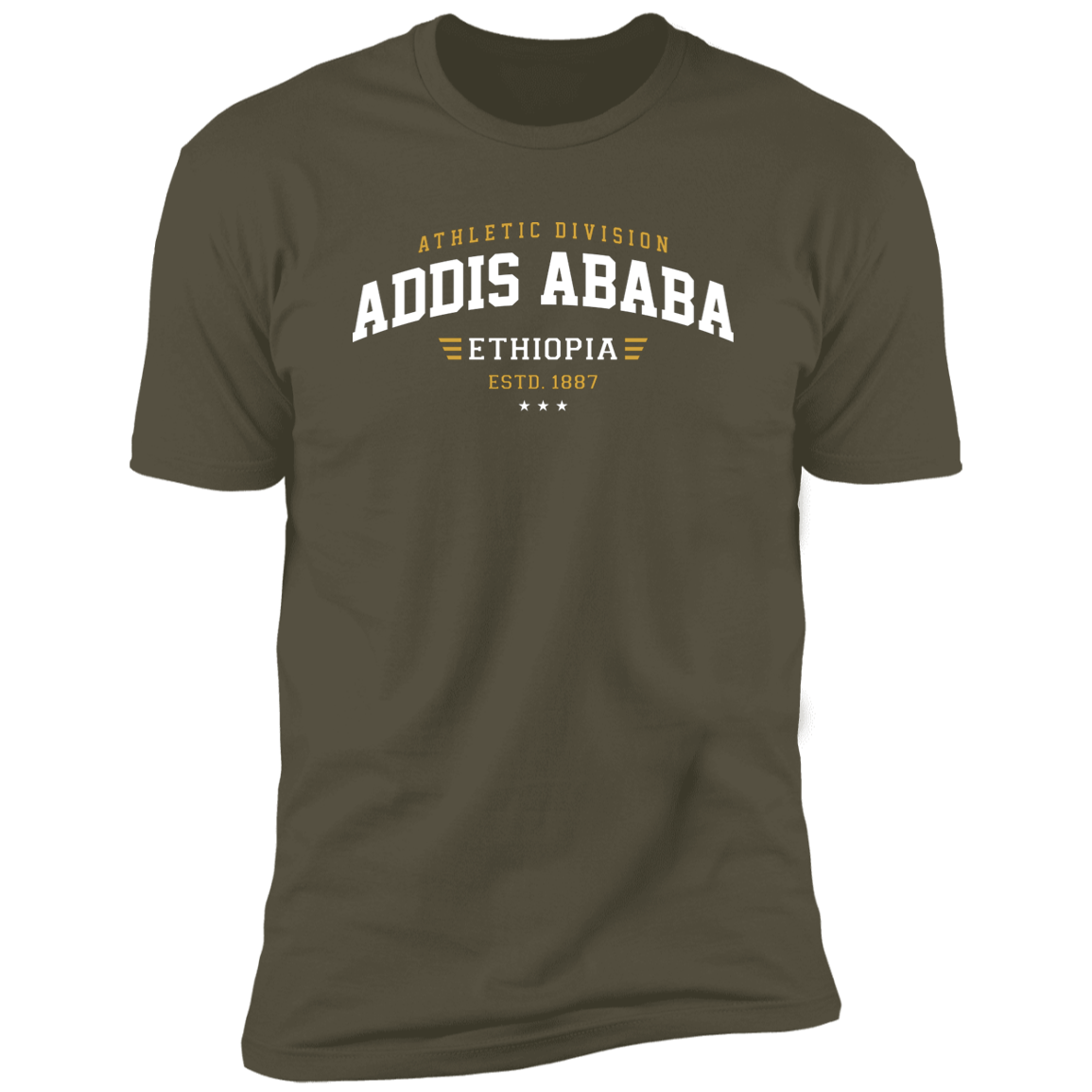 Addis Ababa Ethiopia Estd 1890 Classic T-Shirt (Unisex)