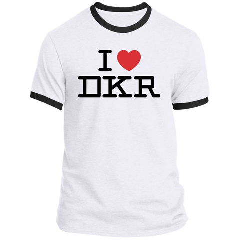 I love Dakar (DKR) Senegal Ringer T-Shirt (Unisex)