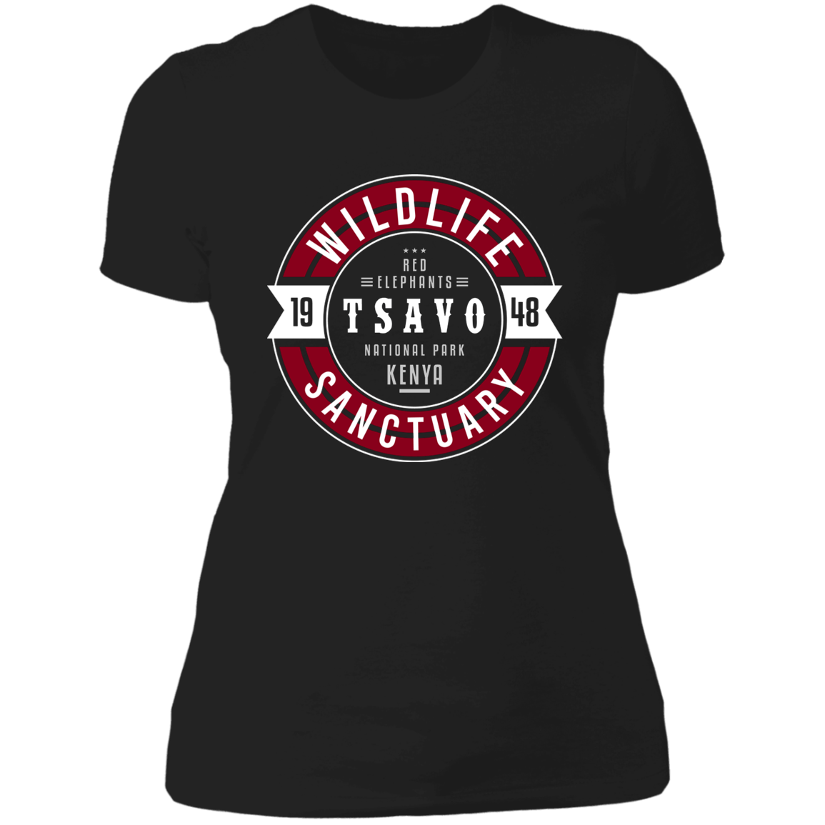 Wildlife Sanctuary Tsavo Red Elephants Women's Classic T-Shirt