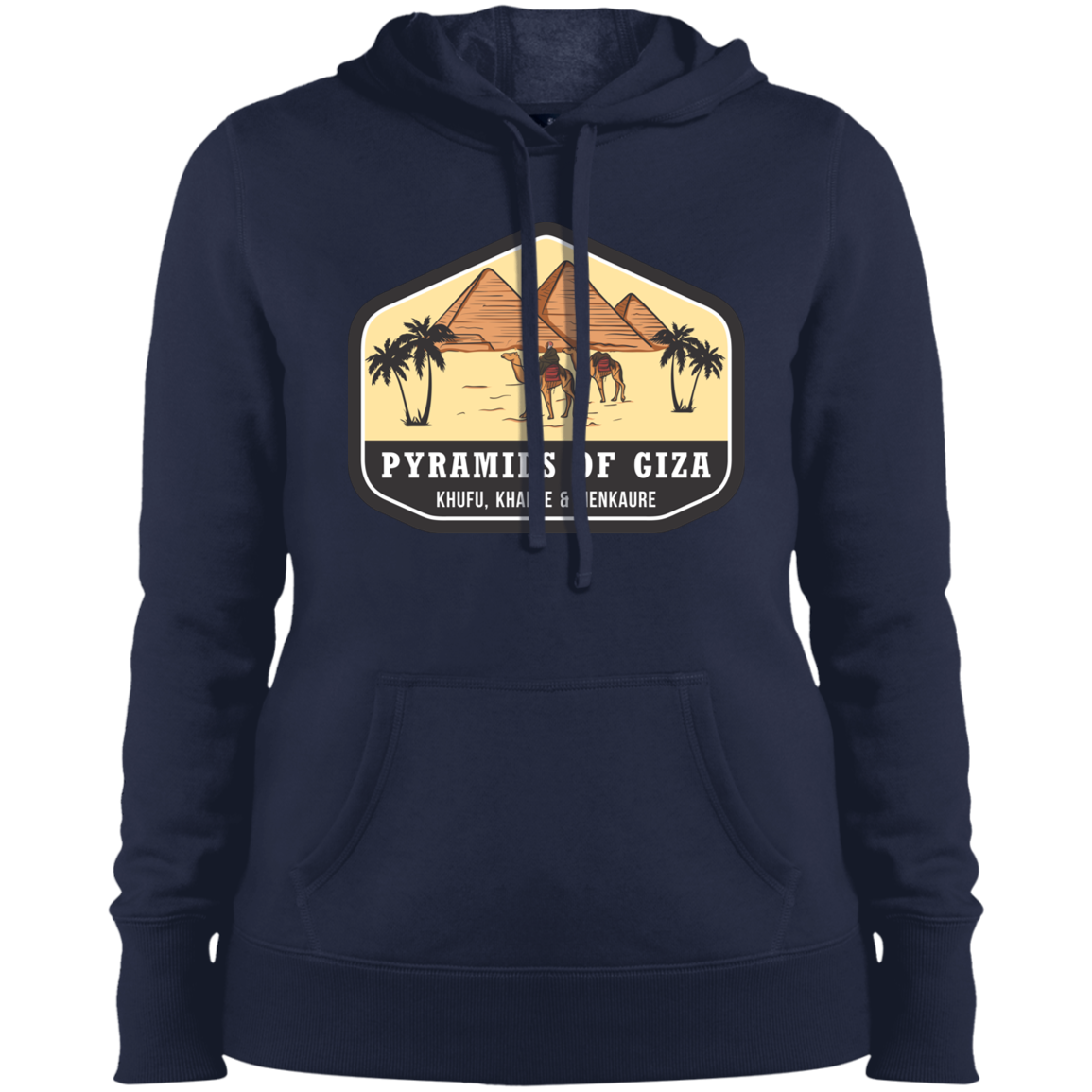 The Pyramids of Giza Women's Pullover Hoodie