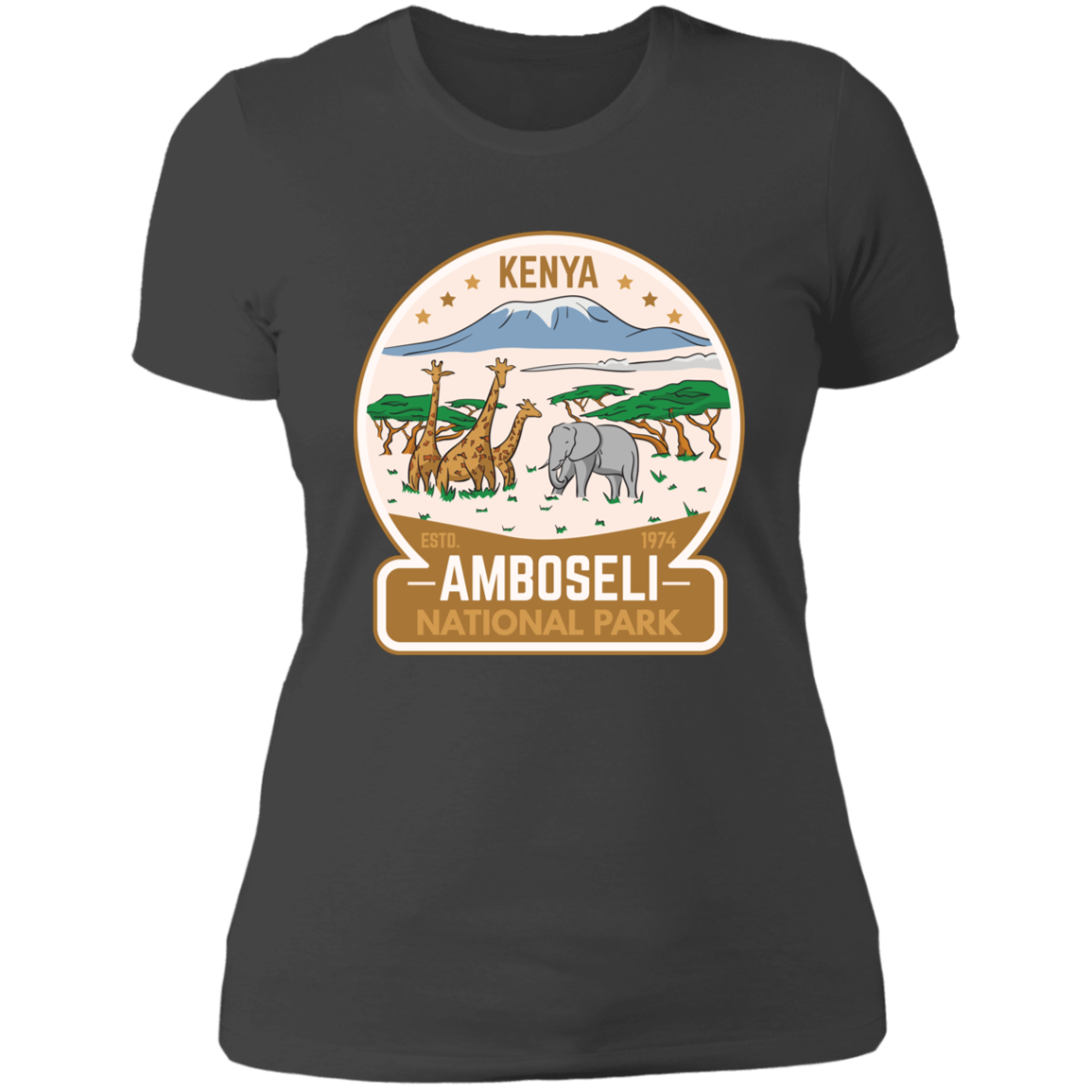 Amboseli National Park Kenya Women's Classic T-Shirt