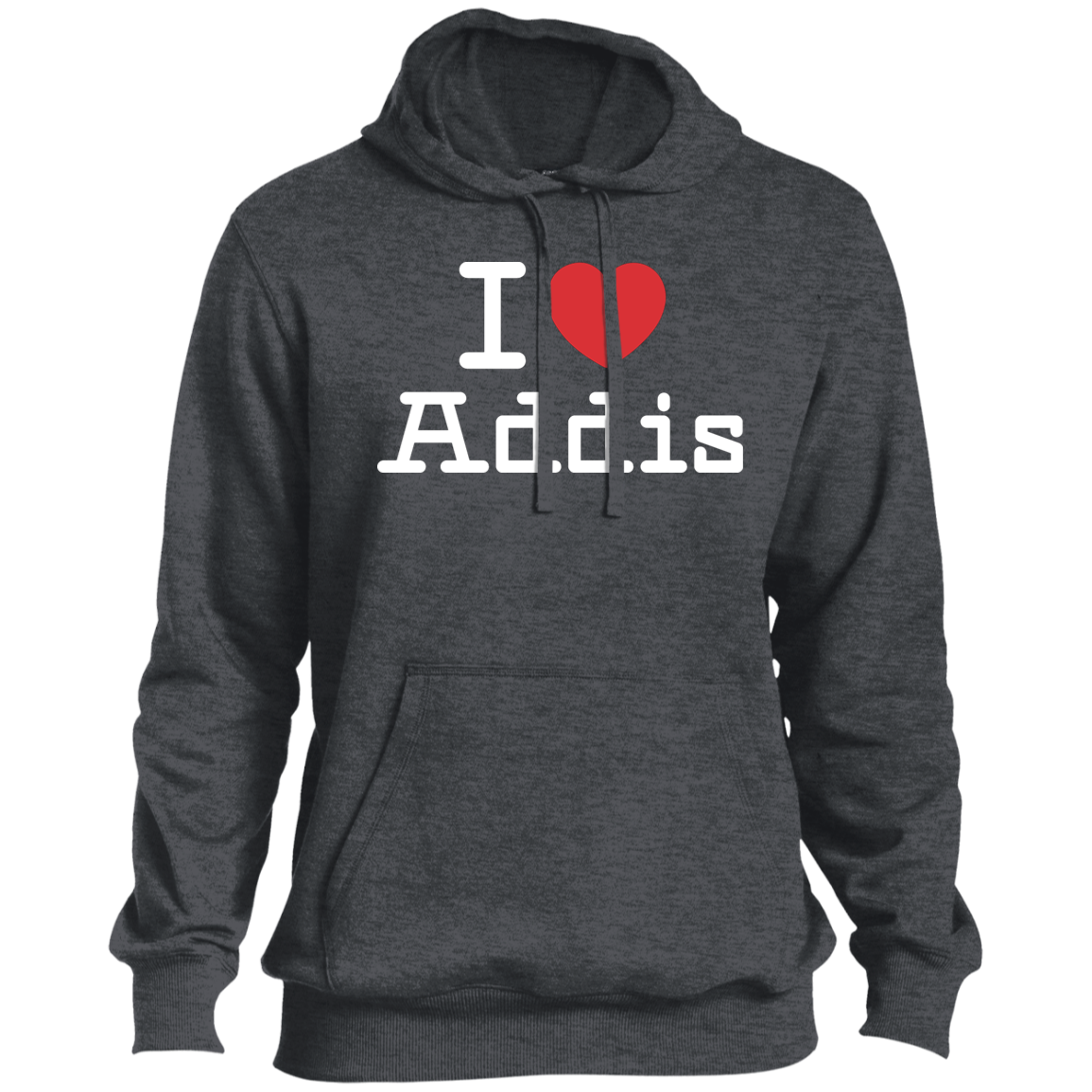 I love Addis Ababa Ethiopia Men's Pullover Hoodie