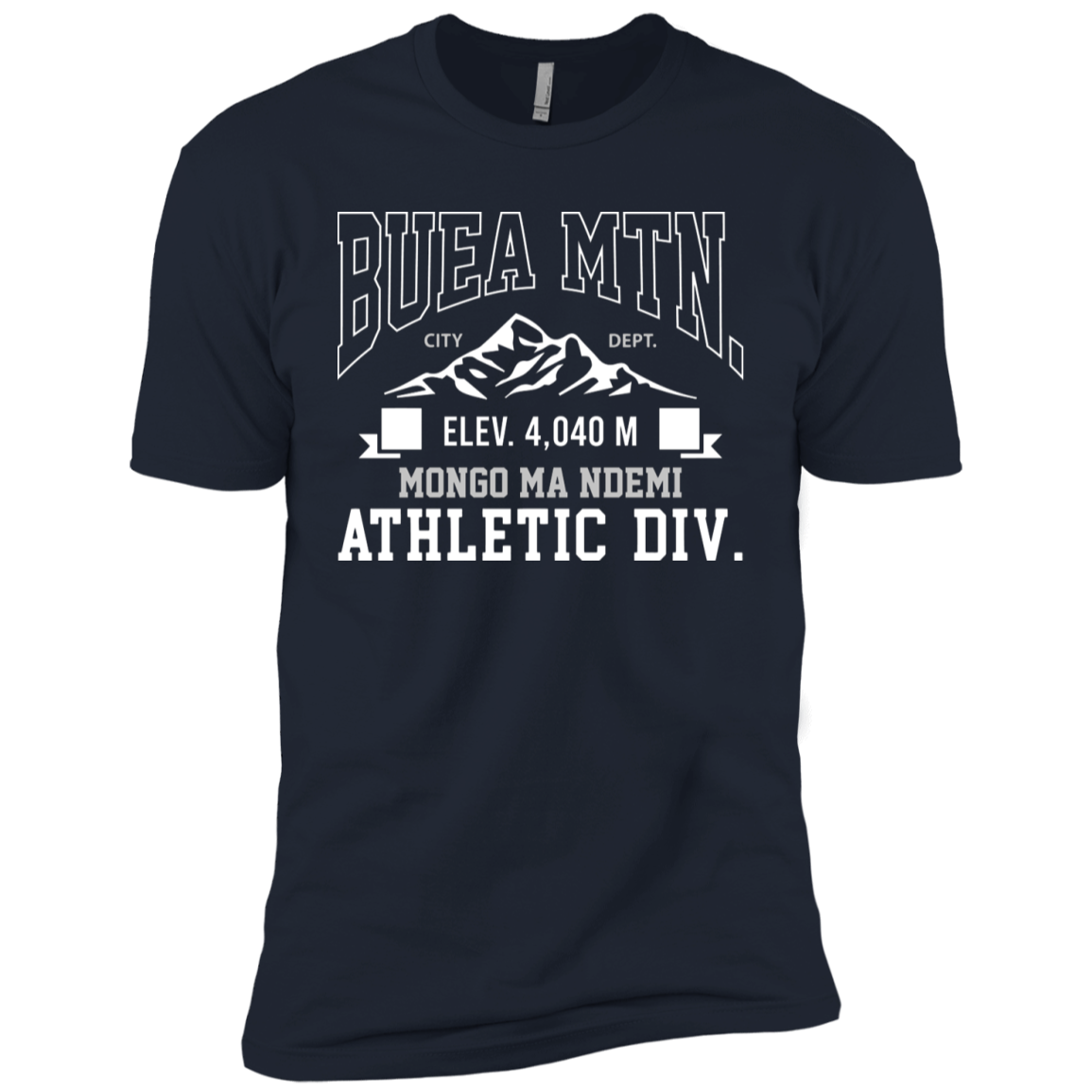 Buea Mountain (Mongo ma Ndemi) Athletic Kids' Classic T-Shirt