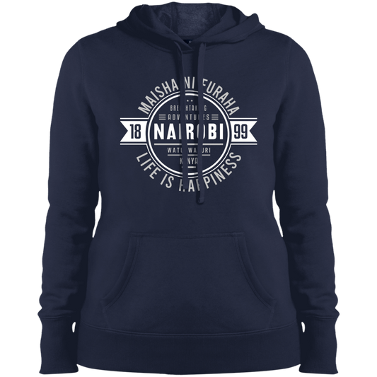 Nairobi Maisha Ni Furaha 1899 Women's Pullover Hoodie