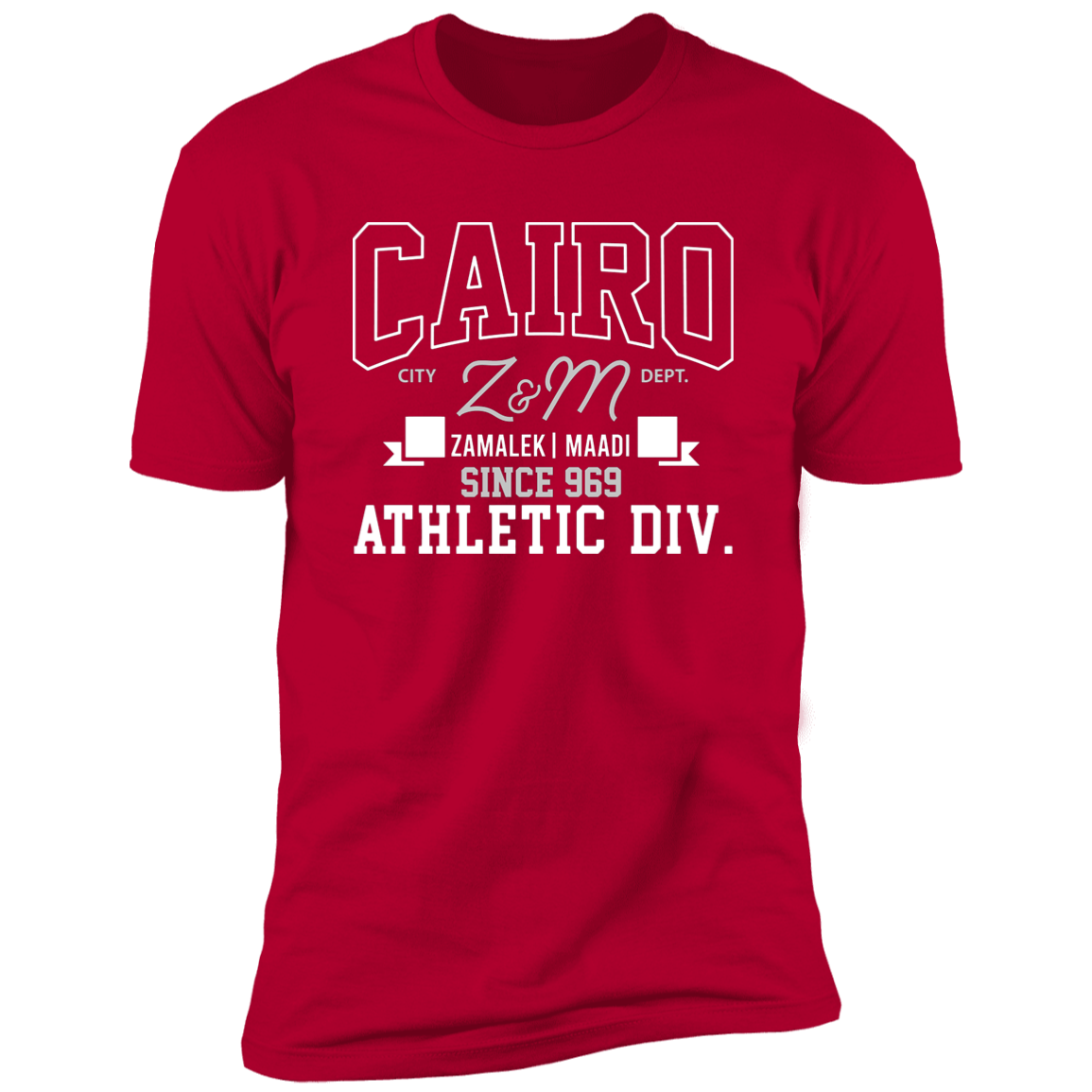 Cairo Z&M (Zamalek & Maadi) Athletic Div. Classic T-Shirt (Unisex)