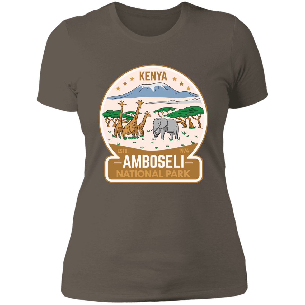 Amboseli National Park Kenya Women's Classic T-Shirt