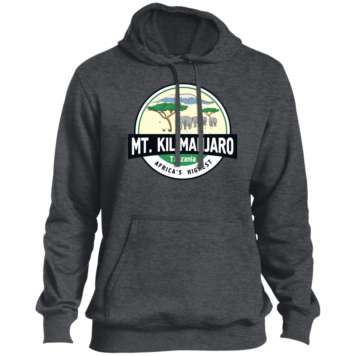 Mount Kilimanjaro Men's Pullover Hoodie