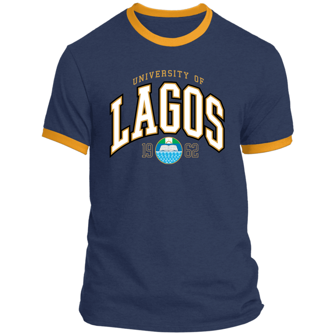 University of Lagos UNILAG Ringer T-Shirt (Unisex)