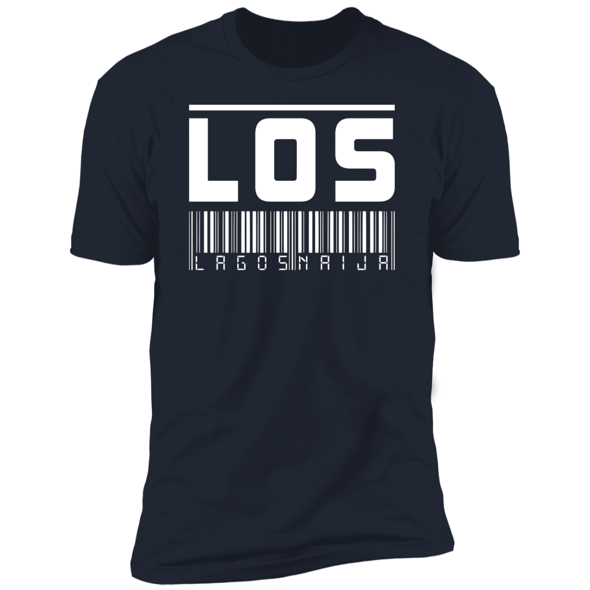 LOS Lagos Barcode Classic T-Shirt (Unisex)